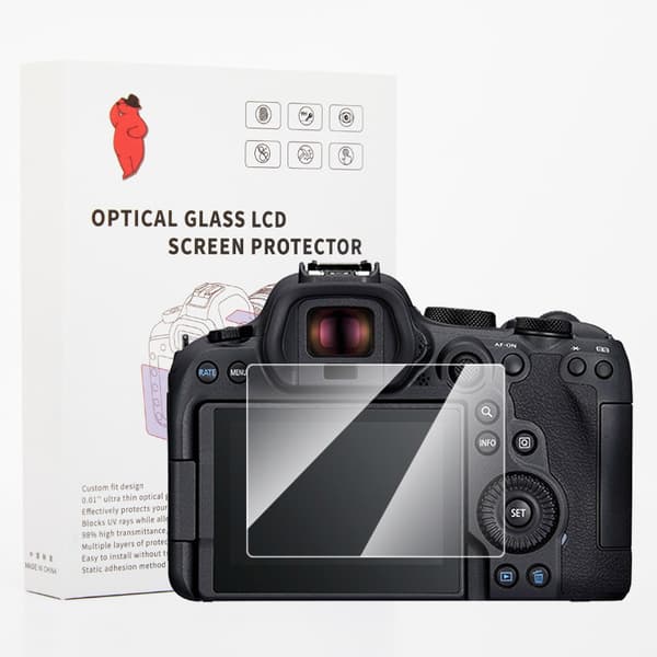 INF Kamera i herdet glass skjermfilm Eksplosjonssikker for Canon-kamera R7