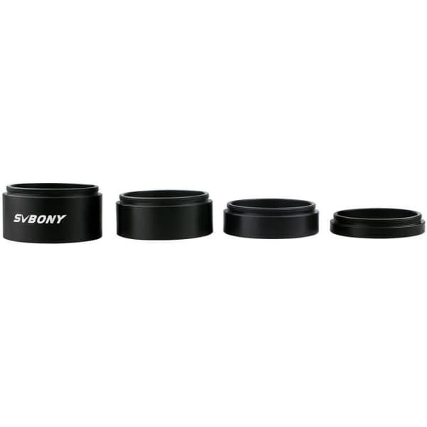 SVBONY T2 Teleskopförlängningsrör M42 5mm 10mm 15mm 20mm Adapter för att förlänga brännvidden vid astrofotografering