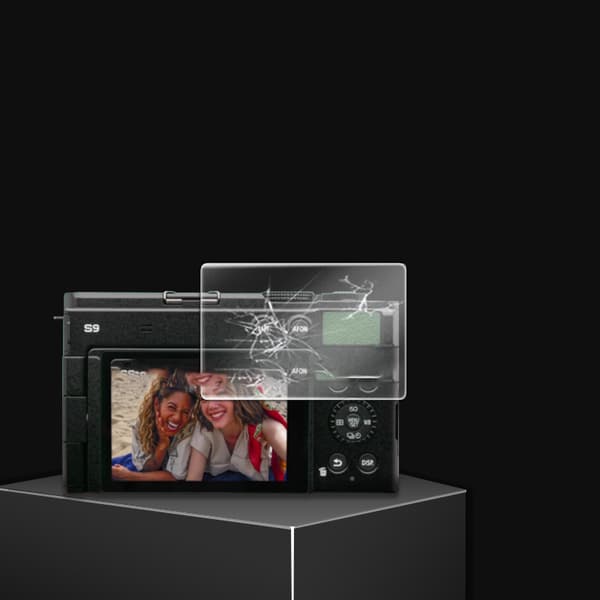 INF Panasonic S9 skjermbeskytter i herdet glass til kamera