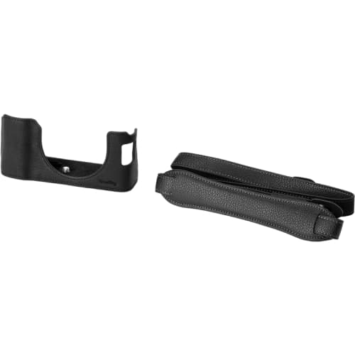 SmallRig 4700 Leather Half Case Kit for FUJIFILM X100VI (Black)