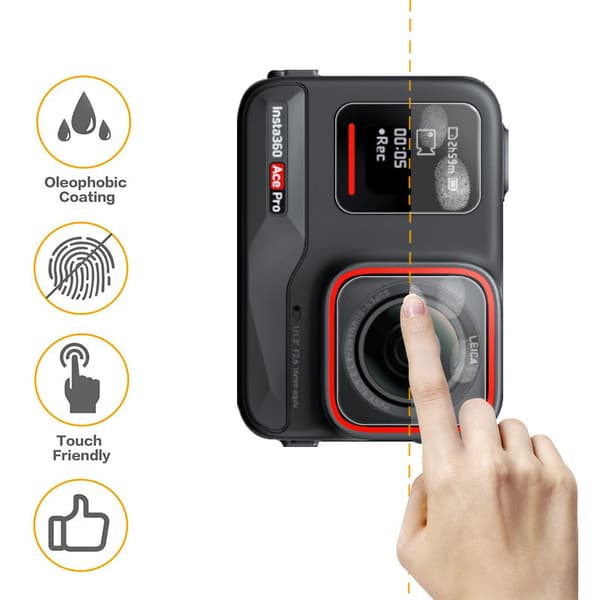 INF Insta360 Ace Pro skjermbeskytter (2-pakning)