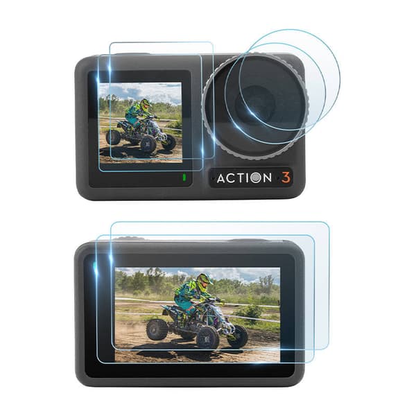 Hærdet glasfilm Sunnylife til OSMO Action 3