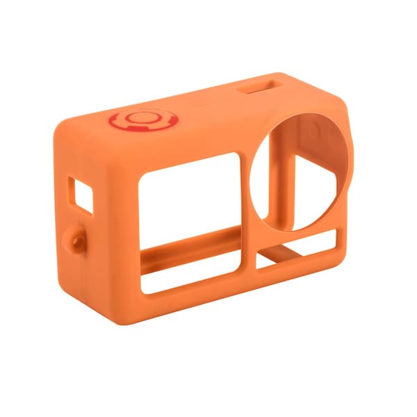 INF DJI Action 5 Pro silikonetui - stødsikker, støvtæt beskyttelse Orange