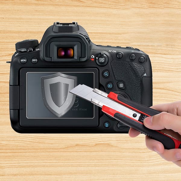 INF Canon EOS 6D Mark II karkaistu lasi näytönsuoja (2 kpl)