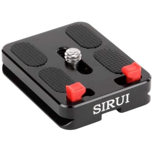 Ersättningsplatta - SIRUI - AM-50T - Kompatibel med Arca Swiss - Glidstopp - Gummibelagd yta