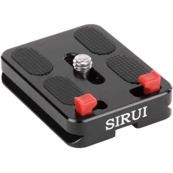 Ersättningsplatta - SIRUI - AM-50T - Kompatibel med Arca Swiss - Glidstopp - Gummibelagd yta