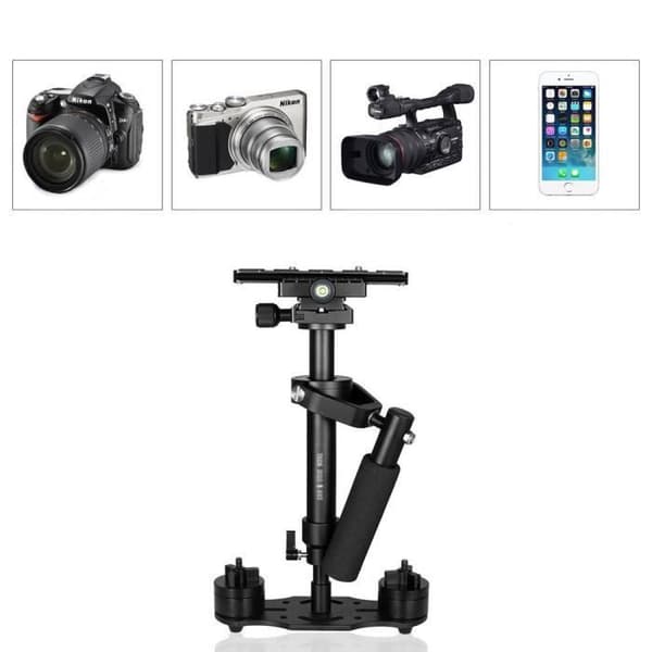 Stabilisatorkamera smartphone kamera reflex gopro videokamera telefon digital video professionellt resistent stabilt