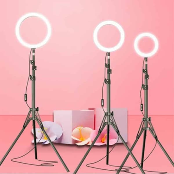 Ring light till Youtube och TikTok med Selfie-stativ / TriPod