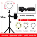Miniatyrbild 2 av 11: Ring light till Youtube och TikTok med Selfie-stativ / TriPod