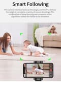 Miniatyrbild 6 av 9: Smartphone selfie stick - Intelligent 360 ° automatisk spårning