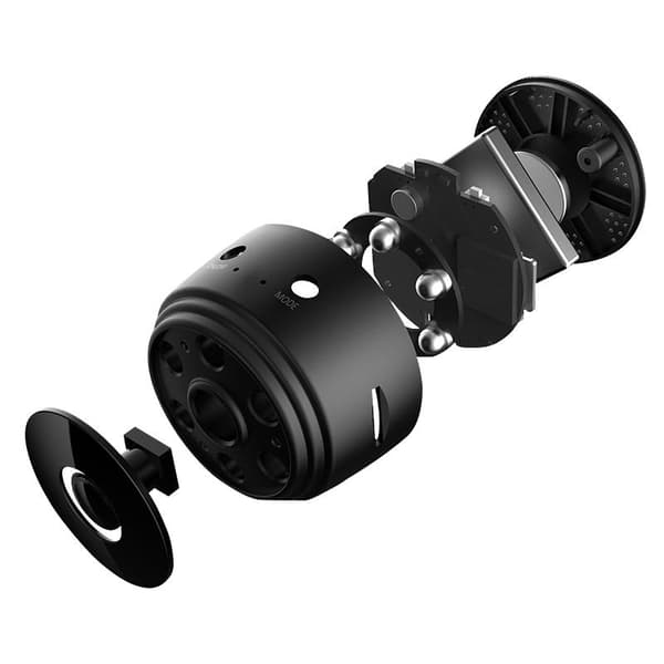 Övervaknings mini HD-kamera 44 x 24 mm