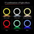 Miniatyrbild 3 av 8: RGB Ring Light – Gör Ditt Innehåll Lysande och Färgstarkt!