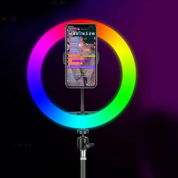 RGB Ring Light – Gör Ditt Innehåll Lysande och Färgstarkt!