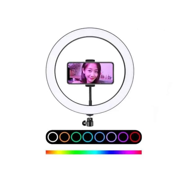 RGB Ring Light – Gör Ditt Innehåll Lysande och Färgstarkt!