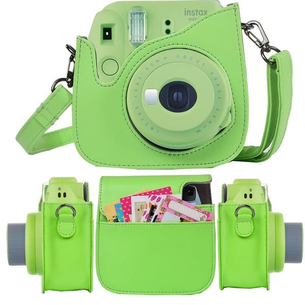 Kamerataske til Fujifilm Instax Mini 9/8/8+, Lime Green