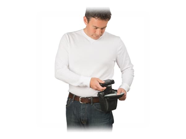 Lowepro Format TLZ 10 - Skulderveske for digitalfotokamera med linser - stoff - svart