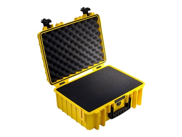 B&W outdoor.case Type 5000 - Hard eske - polypropylen - gul