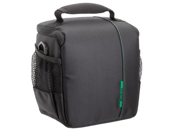 Riva Case 7420 (PS) - Skulderveske for digitalfotokamera med linser - polyester - svart