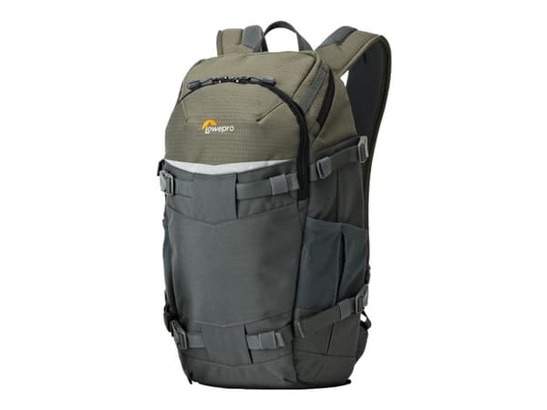 Lowepro Flipside Trek BP 250 AW, Reppukotelo, Mikä tahansa tuotemerkki, Mirrorless, DSLR, Olkahihna, Vihreä, Harmaa