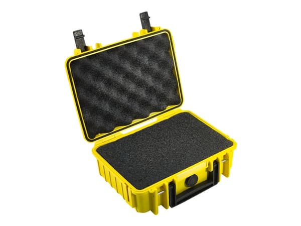 B&W outdoor.case Type 1000 - Hard eske - polypropylen - gul