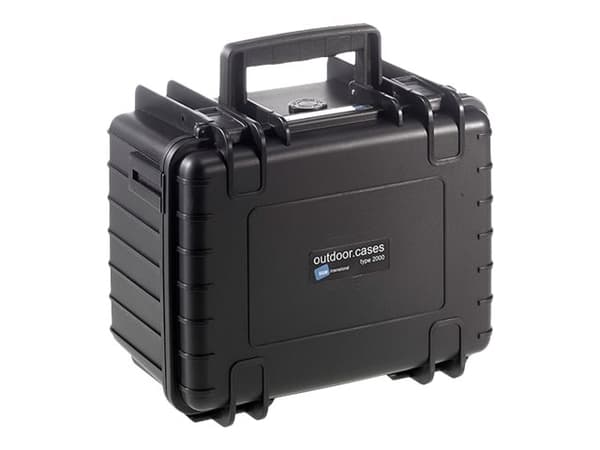 B&W outdoor.case Type 2000 - Hard eske - polypropylen - svart