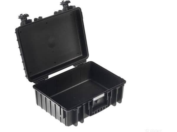 B&amp;W outdoor.cases Type 5000 - Kovakotelo - polypropeeni - musta