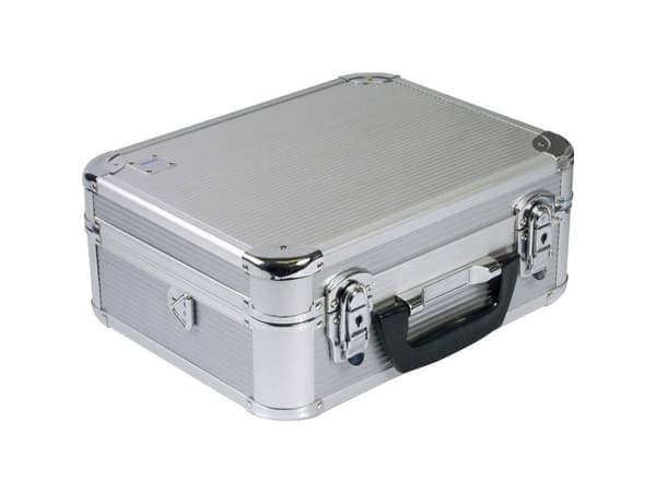 DÖRR Koffer Silver 30 - Hårt fodral - aluminium - silver