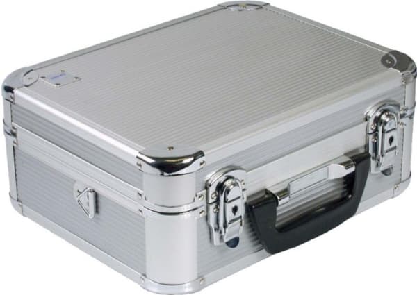 DÖRR Koffer Silver 30 - Hårt fodral - aluminium - silver