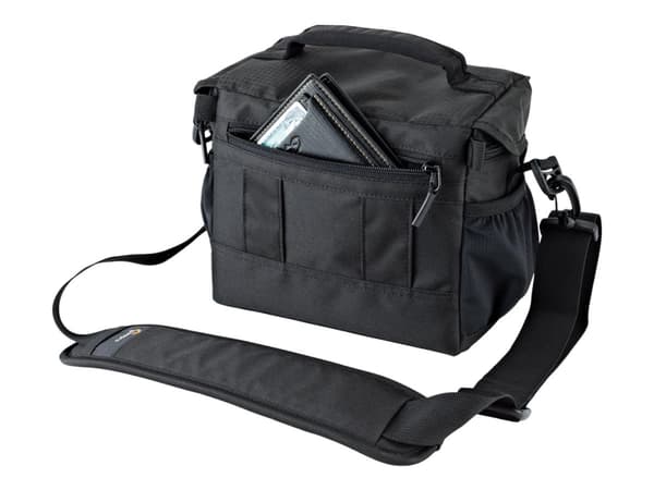 Lowepro Nova 160 AW II - Skulderveske for digitalfotokamera med linser - 600D polyester, 150D-polyester, 148T polyester, 190T-revnesperre, 450D Shado