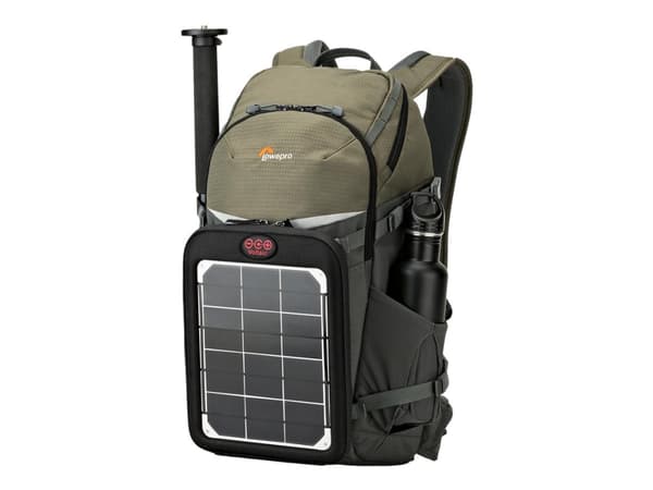 Lowepro Flipside Trek BP 350 AW, Reppukotelo, Mikä tahansa tuotemerkki, DSLR, Olkahihna, Vihreä, Harmaa