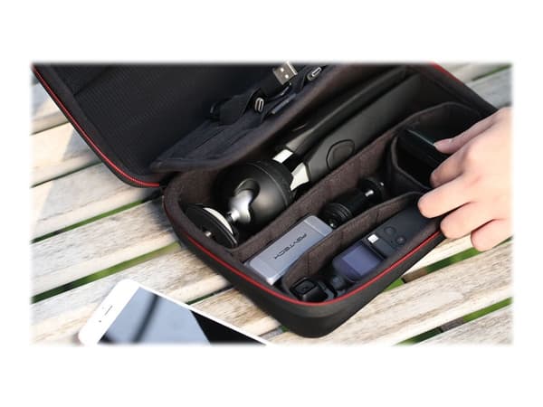 PGYTECH - Fodral för handhållen stabilisator till videokamera - nylon, etylenvinylacetat (EVA) - för DJI Osmo Pocket