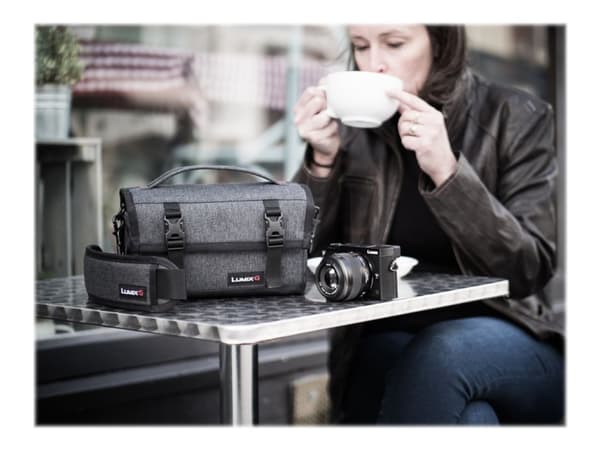 Panasonic DMW-PS10 - Bærepose for kamera og linser - 600D polyester, 150D-polyester, termoplast-polyuretan (TPU)
