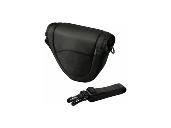 Sony LCS-EMC - Eske for digitalfotokamera med linser - svart - for Cyber-shot DSC-RX100; VLOGCAM ZV-1G; a ZV-E10; a NEX 7, 7K, C3A, C3D, C3K; a5000;