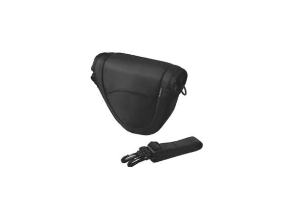 Sony LCS-EMC - Eske for digitalfotokamera med linser - svart - for Cyber-shot DSC-RX100; VLOGCAM ZV-1G; a ZV-E10; a NEX 7, 7K, C3A, C3D, C3K; a5000;