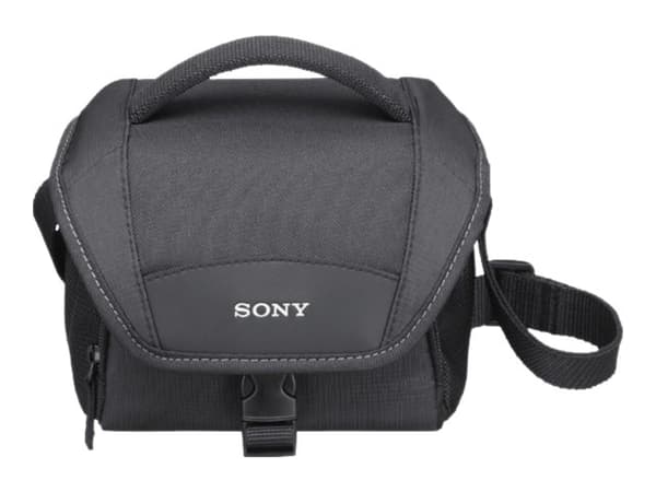 Sony LCS-U11 - Fodral för digital fotokamera/videokamera - neopren - svart - för Sony ZV-1; Cyber-shot DSC-RX100; VLOGCAM ZV-1G; a VLOGCAM ZV-E10; a6