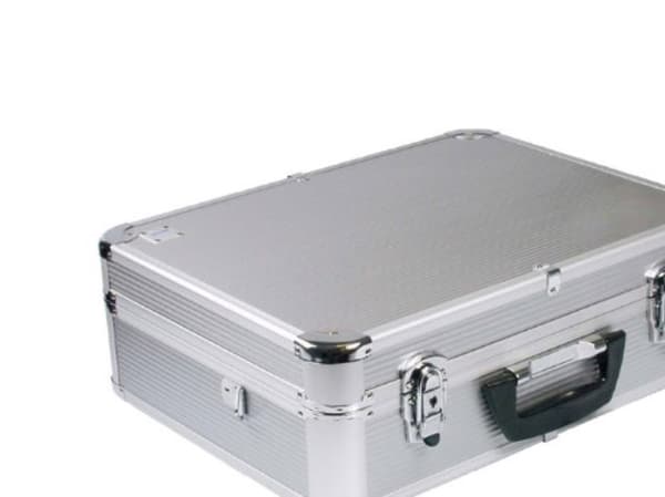 DÖRR Koffer Silver 20 - Hard eske - aluminium - sølv