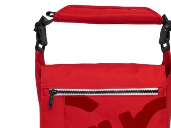 Golla Camera Bag M MiCO G1371 - Skulderveske for digitalfotokamera med linser - polyester - rød