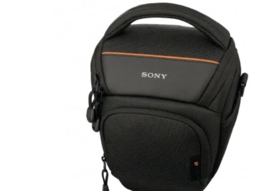 Sony LCS-AMB, Skulder boks, Sony, Skulderrem, Sort
