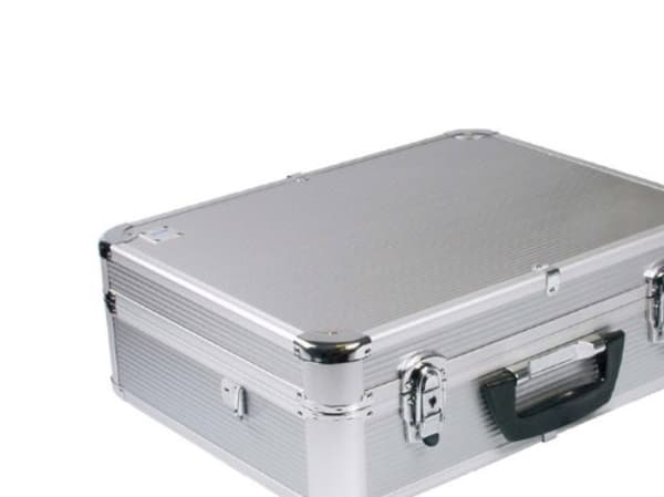 DÖRR Koffer Silver 40 - Hårt fodral - aluminium - silver