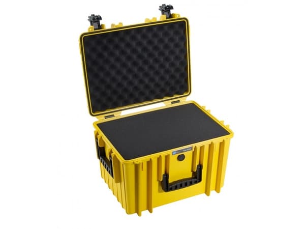 B&W Cases 5500/Y/RPD, Koffert/klassisk stil, Polypropylen (PP), 3,9 kg, Gult
