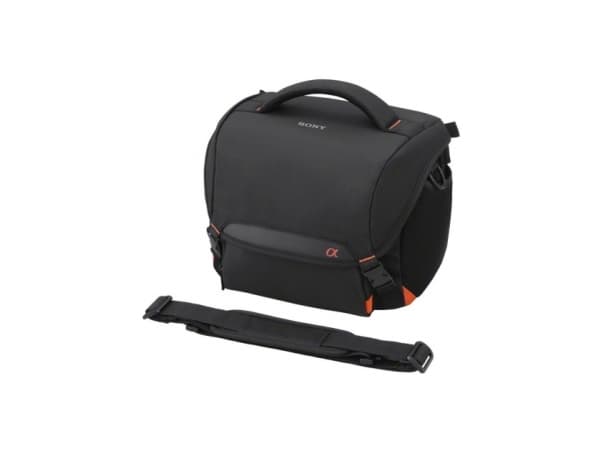 Sony LCS-SC8 - Fodral för digitalkamera med objektiv - polyester - svart - för Cinema Line ILME-FX3; a VLOGCAM ZV-E10; a6100; a6400; a6600; a7 IV; a7