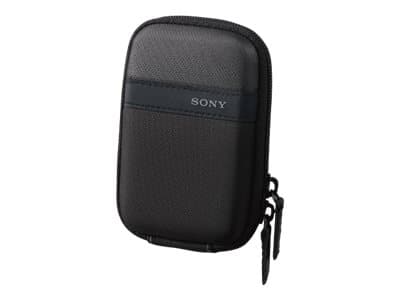 Sony LCS-TWP - Fodral för kamera - svart - för Cyber-shot DSC-TF1, DSC-TX30, DSC-W710, DSC-W730, DSC-WX200, DSC-WX300, DSC-WX60, DSC-WX80