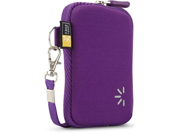 Case Logic Point and Shoot Camera - Taske til mobiltelefon/afspiller/kamera - etyleenivinyyliasetaatti (EVA) - lila
