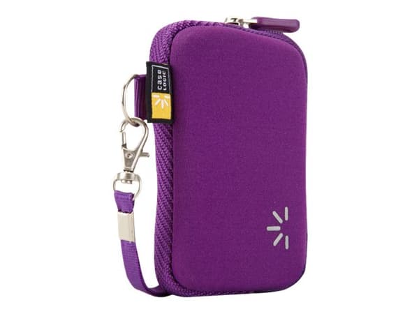 Case Logic Point and Shoot Camera - Taske til mobiltelefon/afspiller/kamera - etyleenivinyyliasetaatti (EVA) - lila