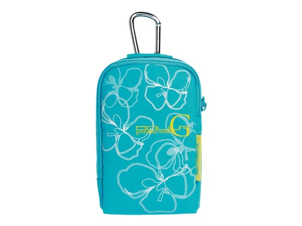 Golla DIGI POPCORN G987 - Eske for kamera - nylon, polyester - turkis