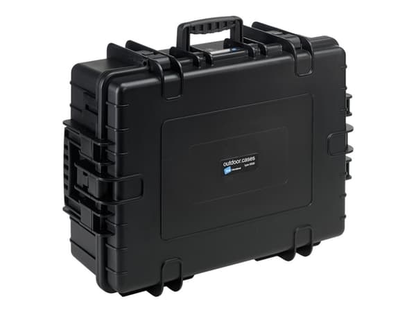 B&W outdoor.case type 6500 - Hard eske - polypropylen - svart