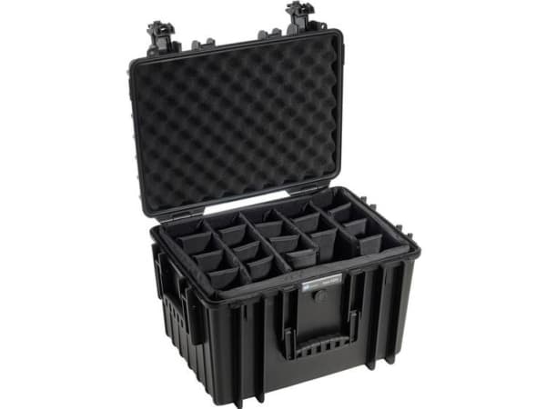 B&W outdoor.case tyyppi 5500 - Kova kotelo - polypropeeni - musta