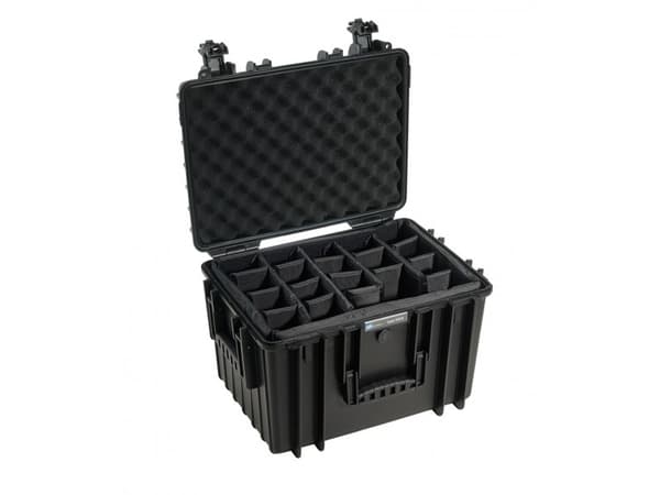 B&W outdoor.case tyyppi 5500 - Kova kotelo - polypropeeni - musta