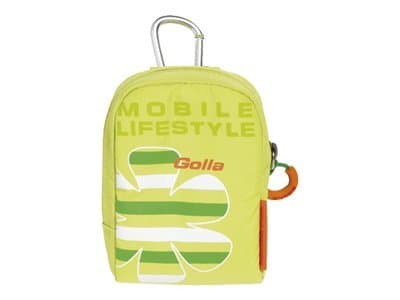 Golla Digi Bag Jola-S, Lime Green, Nailon, 70 x 95 x 25 mm