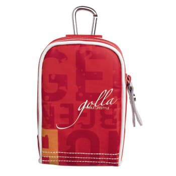 Golla CLARA G1252 - Fodral för kamera - polyester, bomull - rosa, ljusgrå